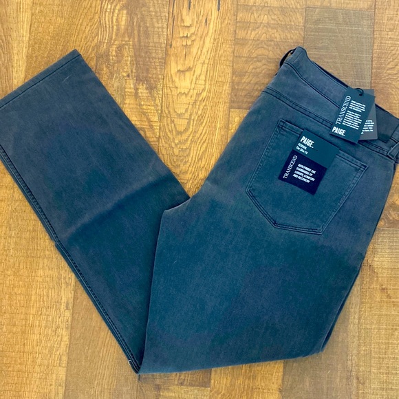 PAIGE Jeans Grey Federal Paige Jeans Poshmark
